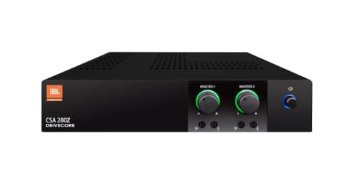 JBL Professional CSA280Z Commercial Series Two-Channel 80-Watt Power Amplifier - size: 80-Watt, style: Two-Channel