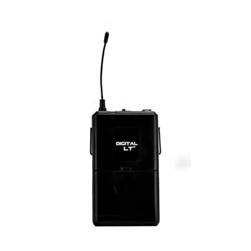 Nady DIGITAL-TX-LT-D13 Digital Bodypack Transmitter Channel 13 (902.30 MHz) - HM-3 Headworn Microphone and LM-14 Omnidirectional Lapel Microphone Sold Separately - Compatible DW-22