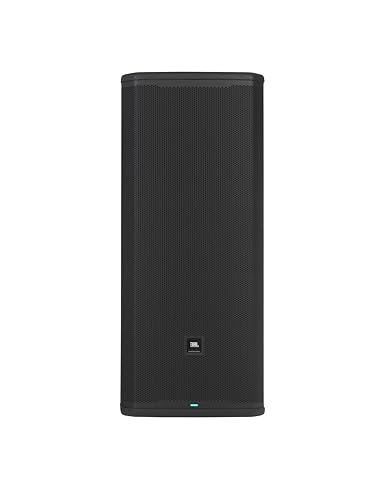 JBL Professional PRX925 Portable Powered Full-Range Speaker. Dual 15”, Two-Way, 2000-Watt Class-D Amplifier, BLE (Bluetooth Low Energy), App Control. Black - color: Powered | Black, style: Dual 2-Way | 15-Inch Speaker