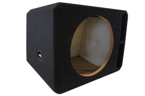 18" Subwoofer Box Single Vented Port Empty Sub Enclosure Harmony Audio | Fits 18 inch woofers, unloaded universal design, ported bass output, sturdy build for car, truck and home theater installs