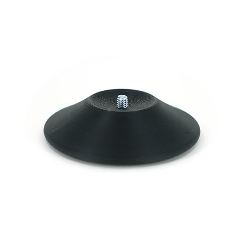 Slim Microphone Stand for the Logitech Yeti Orb Low Profile Mic Mount (Black) - color: Black