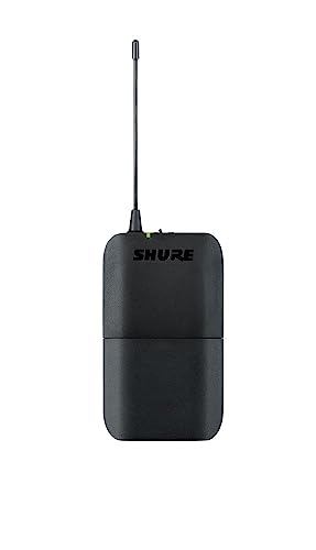 Shure BLX14/B98 Instrument Audio System H10 Band (542–572 MHz) – BLX4 Receiver, BLX1 Bodypack & BETA 98H/C Clip-On Mic for Brass, Woodwinds & Percussion, Up to 14 Hr Battery, 300 ft Range - style: Standard