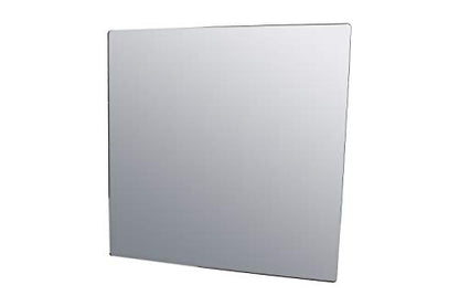 Marketing Holders Acrylic Mirror Sheet 24 x 24 Polished Edge with Film Masking Lightweight Durable Ideal for Home Architectural Design Kids Vanity Gym - size: 24"L x 24"W