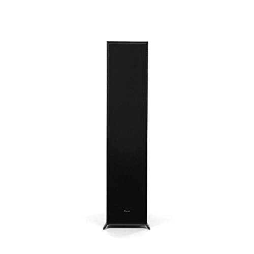 Klipsch R-610F Floorstanding Speaker, Black | Home audio and home theater with 1-inch aluminum tweeter, 6.5-inch copper woofer and 5-year warranty