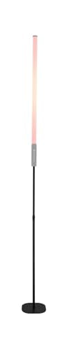 Rockville Saber Stand X1 Black Stands for Rock Saber Lights | Travel Bag Included, 41.25"-62.8" Adjustable Height, Weighted Steel Base, 1/4" Thread, 3-Piece Design - color: Black