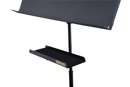 Hercules BS243B-HA103 Conductor Stand with Extended Desk and Accessory Tray