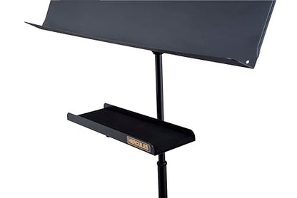 Hercules BS243B-HA103 Conductor Stand with Extended Desk and Accessory Tray