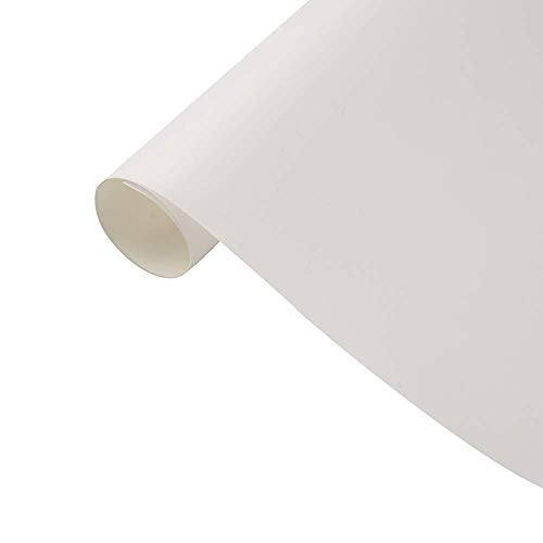 Holographic Rear Projection Film Self Adhesive Projector Sticker for Home Cinema, Exhibition Conference and Office Presentation, White, 60Inchx10Feet - color: White, size: 60Inchx10Feet