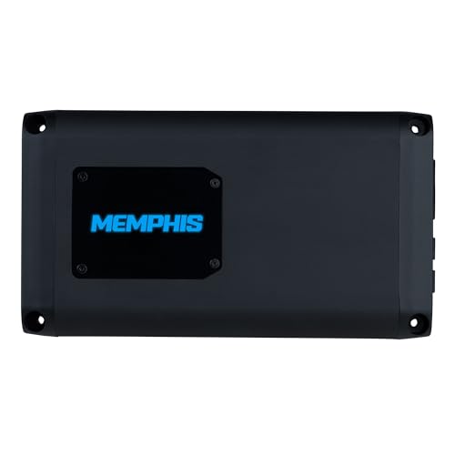Memphis PRX800.5V2 5 Channel 800 Watt Amplifier - 100 Watts RMS x 4 + 400 Watts x 1 at 2-Ohm - Used, Acceptable - size: 100x4/400x1 at 2 Ohm