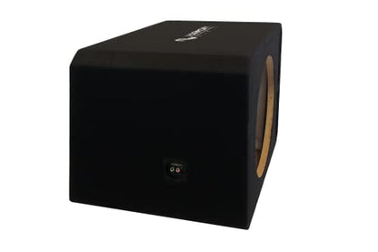 18" Subwoofer Box Single Vented Port Empty Sub Enclosure Harmony Audio | Fits 18 inch woofers, unloaded universal design, ported bass output, sturdy build for car, truck and home theater installs