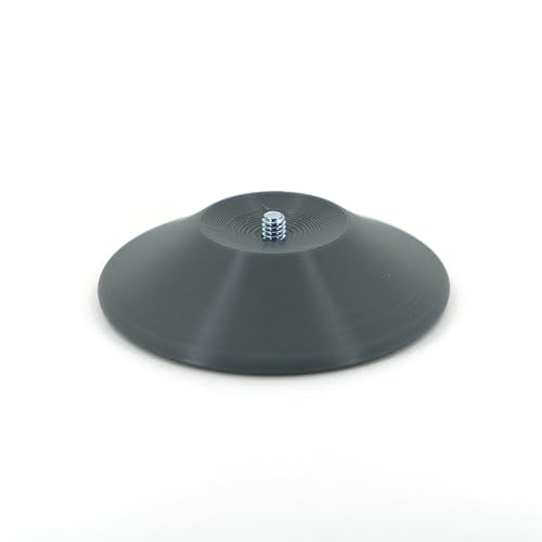 Slim Microphone Stand for the Logitech Yeti Orb Low Profile Mic Mount (Grey) - color: Grey