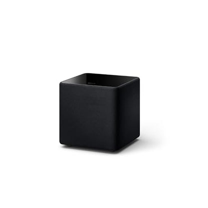 KEF Kube 8 MIE Subwoofer | Sealed Home Audio Subwoofer with 300W RMS Class D Amp, iBX Deep Bass Extension & Room EQ, Made for Smaller Rooms - size: 8 Inch