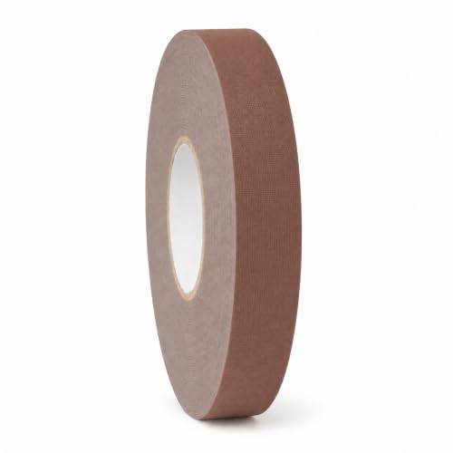 GGR Supplies CGT-80 Gaffers Stage Tape, Brown, 1 in x 60 yd, 1-Pack | 12 Mil Low-Gloss Cloth, Clean Removal from Most Surfaces, Water and Abrasion Resistant, Cable Management, Film, Photography - color: Brown, size: 1 in. (Pack of 1)