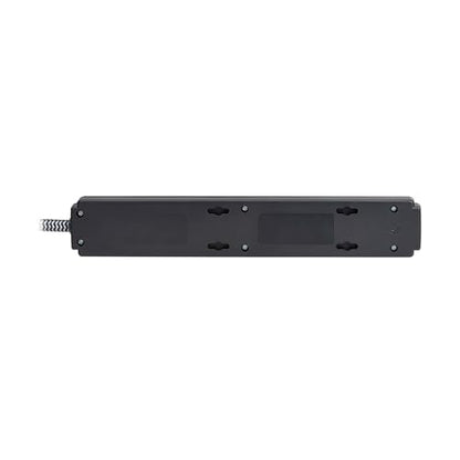 Eaton Tripp Lite Series 6-Outlet Surge Protector Power Strip, Flat Plug 20ft Braided Extension Cord, 1200 Joules, 15A Circuit Breaker, Lifetime Manufacturer's Warranty & $10,000 Insurance (TLP620DB) - size: 20ft Cord