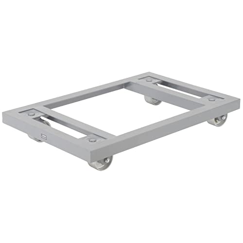 Global Industrial Steel Dolly with Open Deck & Steel Wheels, 36 x 24, 1600 Lb. Capacity