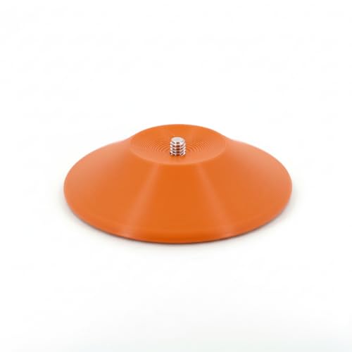 Slim Microphone Stand for the Logitech Yeti Orb Low Profile Mic Mount (Orange) - color: Orange