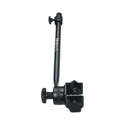 Gator Frameworks Adjustable Clamp-On Angled Mini Interlocking Design 16 Inch Boom Arm (GFW-MIC-CLMPBM16) - size: 5.75x15.65x2.15 inches, style: 16" Boom - Clamp