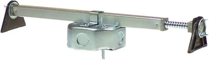 Westinghouse 0110000 Saf-T-Brace Ceiling Fan Mounting Brace, Silver | Twist-and-lock installation, Fits ceiling fan installations, Three-tooth design, Includes mounting hardware