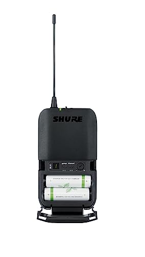 Shure BLX14/P31 Headset Audio System J11 Band (596–620 MHz) – BLX4 Receiver, BLX1 Bodypack & PGA31 Cardioid Headset Mic, Up to 14 Hr Battery, 300 ft Range - style: J11 Band (596-616 MHz)