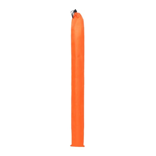 40 x 5 Inch Tripod Monopod Case Bag, Oxford Cloth Foldable Tripod Carrying Case Bag with Drawstring, Fits Speaker/Light Stand/Studio/Outdoor/Travel/Camping, Orange - size: 40x5 Inch