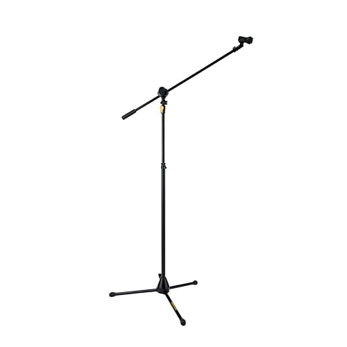 Hercules MS632B PLUS EZ Grip Height Adjustment Tripod Microphone Stand