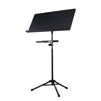 Hercules BS243B-HA103 Conductor Stand with Extended Desk and Accessory Tray