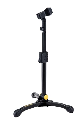Hercules MS300B Low Profile Straight Microphone Stand with EZ Mic Clip
