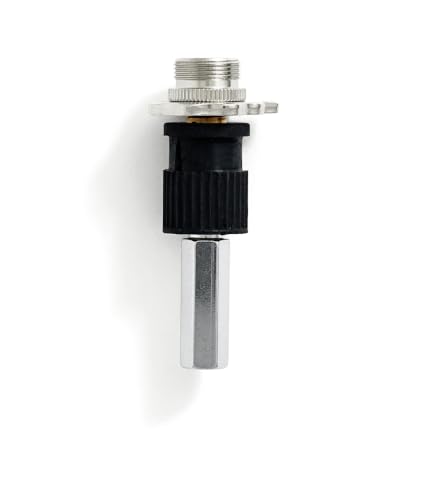 Gibraltar Microphone Shock Mount Attachment for 8mm Cymbal Tilter, Converts Cymbal Stand Thread to Mic Boom Arm for Studio Recording and Live Drum Setups ( SC-GMCMA) - style: Compact
