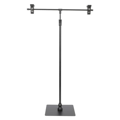 Zerodeko Adjustable T Shape Poster Stand Retractable Poster Stand Display with Clip Height Adjustable Advertising for Tabletop Store Counter Sign Holder