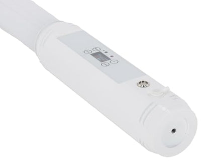 Rockville 4X Rock Saber White Wireless DMX DJ Tube Lights, 5ft, 23H Rechargeable Battery, 192 RGBWA LEDs, IP65 Indoor/Outdoor, App Control+Remote, Padded Bag, Floor Stand/Truss Mount | Wireless DMX, 192 RGBWA LEDs, 23-Hour Battery, IP65, Sound Activated,