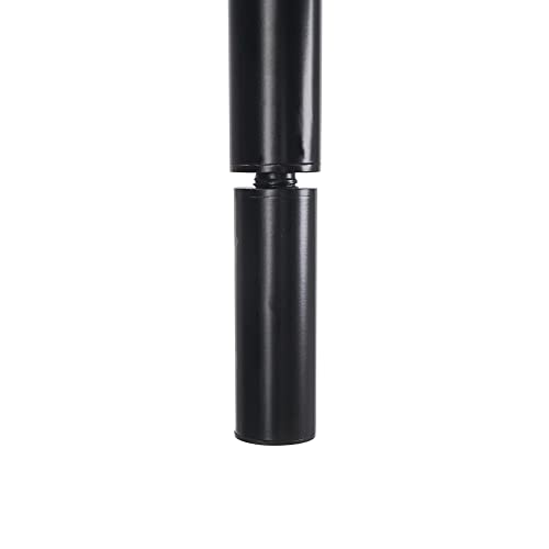 Sound Town 2-Pack Adjustable Height Subwoofer/Speaker Poles (35"-54") with M20 Threaded Lower End & 35mm Adaptor, 132 LB Load Capacity, Black (STSDA-ADM54B-PAIR) - size: Height-Adjustable (M20 & 35mm Adapters)