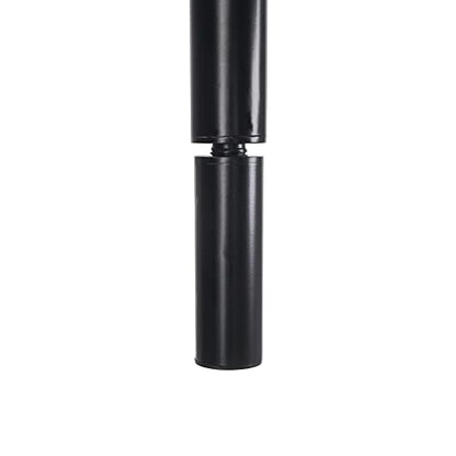 Sound Town 2-Pack Adjustable Height Subwoofer/Speaker Poles (35"-54") with M20 Threaded Lower End & 35mm Adaptor, 132 LB Load Capacity, Black (STSDA-ADM54B-PAIR) - size: Height-Adjustable (M20 & 35mm Adapters)
