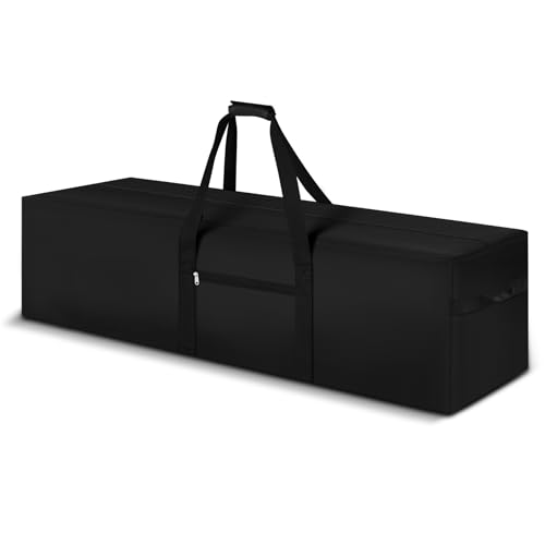 1 Pcs 36 x 13 x 13, 100 L Versatile Large Duffle Bag, Black - color: Black, size: 36 x 13 x 13 Inch, 100 L
