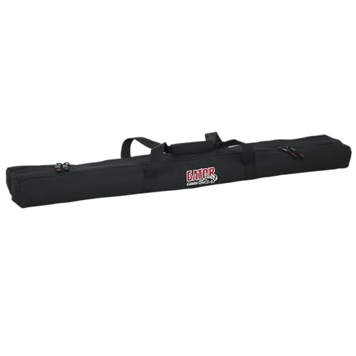 Gator Cases Dual Compartment Sub Pole Bag; Holds (2) Speaker Subwoofer Poles up to 42" Length (GPA-SPKRSPBG-42DLX) - size: 42" Long Sub Pole - Dual Compartment