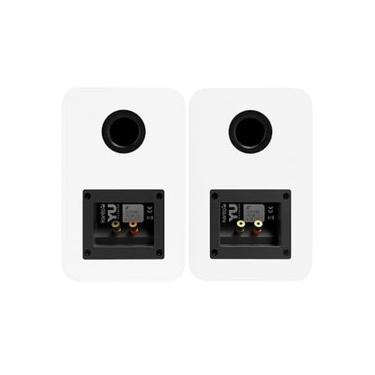 Kanto YU Passive 4" Passive Bookshelf Speakers with 1" Silk Dome Tweeter | External Amplifier Required | Pair | Matte White - color: White, size: 4" Woofer - 4 Ohm - 70 Watts Per Speaker