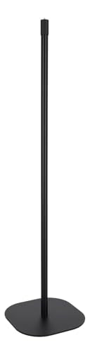 Rockville Saber Stand X1 Black Stands for Rock Saber Lights | Travel Bag Included, 41.25"-62.8" Adjustable Height, Weighted Steel Base, 1/4" Thread, 3-Piece Design - color: Black