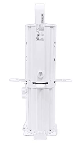 Audiosavings Bundle: Chauvet DJ EVE E-50Z Ellipsoidal Warm White D-Fi LED GOBO Spot Light Bundle with Rockville R720L Fog Machine, RDX3M25 25 Ft DMX Cable, Chauvet DJ CLP-15N Lighting Clamp (4 Items)