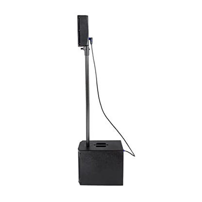 PRORECK CLUB 2000 10-inch 1000W Powered PA Loud Speaker System Combo Set With DSP, TWS Bluetooth, Column Array Speaker And 10 inch Subwoofer for Meeting, Speeches, Churches, Performances, DJ Gig, Live