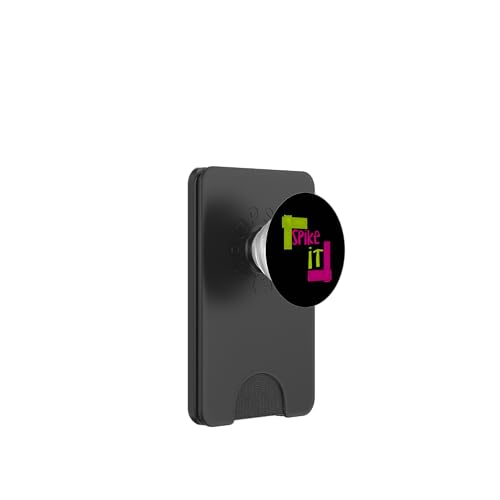 Spike It – Funny Theater Tech & Stage Crew Gaff Tape Design PopSockets PopWallet for MagSafe - style: Magnetic PopWallet
