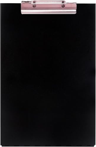 Saunders Cruiser-Mate Black Aluminum Storage Clipboard, Dual Tray Nursing | Self-Locking Latch, 150-Sheet Steel Clip, HIPAA-Compliant Privacy, Made in USA from 89% Recycled Aluminum, for EMS & Police