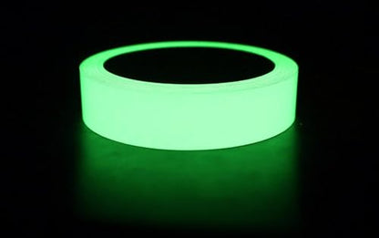 Glow in The Dark Tape 30 Ft x 1 Inch – 1 Pack for Halloween & Night Decor | Bright Glow Tape – Rechargeable, Reflective – Ideal for Stairs, Halloween, Christmas, Night Decor & Home Marking - style: Best Seller (30 Ft x 1 in)