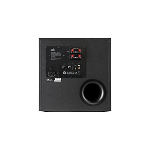 Polk Audio Monitor XT12 12" Powered Subwoofer, Deep Bass (Midnight Black) - style: 12" Subwoofer (XT12)