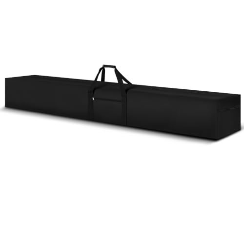 1 Pcs 83 x 12 x 8", 132 L Versatile Large Duffle Bag, Black - color: Black, size: 83 x 12 x 8 Inch, 132 L