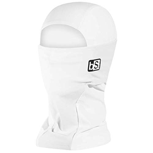 BLACKSTRAP Hood Balaclava Face Mask – Cold Weather Ski Mask, Breathable, Moisture-Wicking, and Helmet-Compatible - color: White