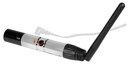 Rockville DMX-WTR 2.4GHz Wireless Transmitter with 4 DMX-WRE Receivers | 9-Hour Rechargeable Battery, 4 DMX-WRE Wireless DMX Receivers, 650mAh Each, 1968' Range, 7 Groups, Up to 25 Units, 5-Items