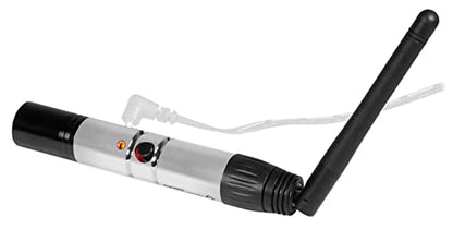 Rockville DMX-WTR 2.4GHz Wireless Transmitter with 4 DMX-WRE Receivers | 9-Hour Rechargeable Battery, 4 DMX-WRE Wireless DMX Receivers, 650mAh Each, 1968' Range, 7 Groups, Up to 25 Units, 5-Items