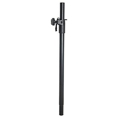 Sound Town 2-Pack Subwoofer Speaker Poles with Adjustable Height and Safety Pins (STSDA-50B) - size: Height-Adjustable