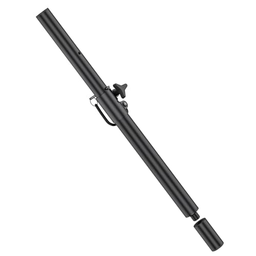 Speaker Pole Fits M20 Thread and 35mm Subwoofer Pole Mount, 1 Pack - size: 1 Pack