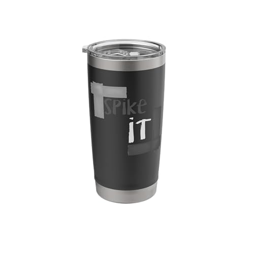 Spike It – Subtle Backstage Theater Tech Crew Gaff Tape Stainless Steel Insulated Tumbler