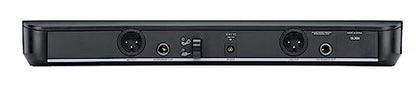 Shure BLX1288/P31 UHF Wireless Microphone System - Perfect for Church, Karaoke, Stage, Vocals - 14-Hour Battery Life, 300 ft Range | Includes Handheld & Headset Mics, Dual Channel Receiver | H8 Band - style: H8 Band (518-542 MHz)